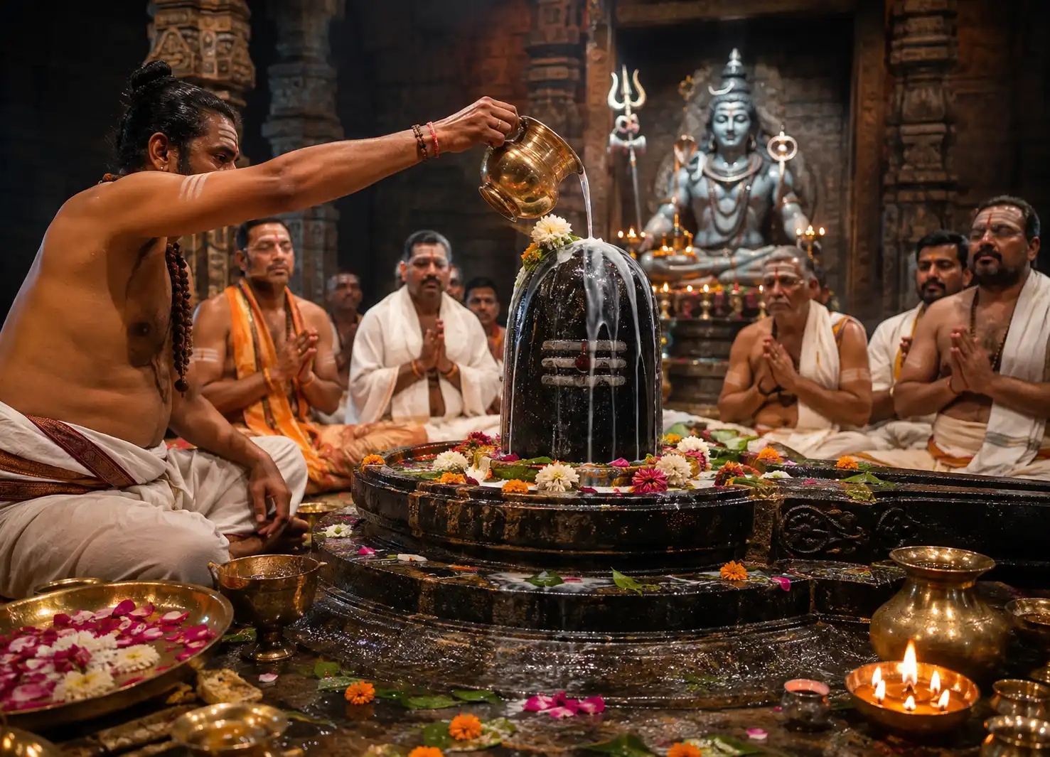 Rudra Abhishek at Gaya Ji